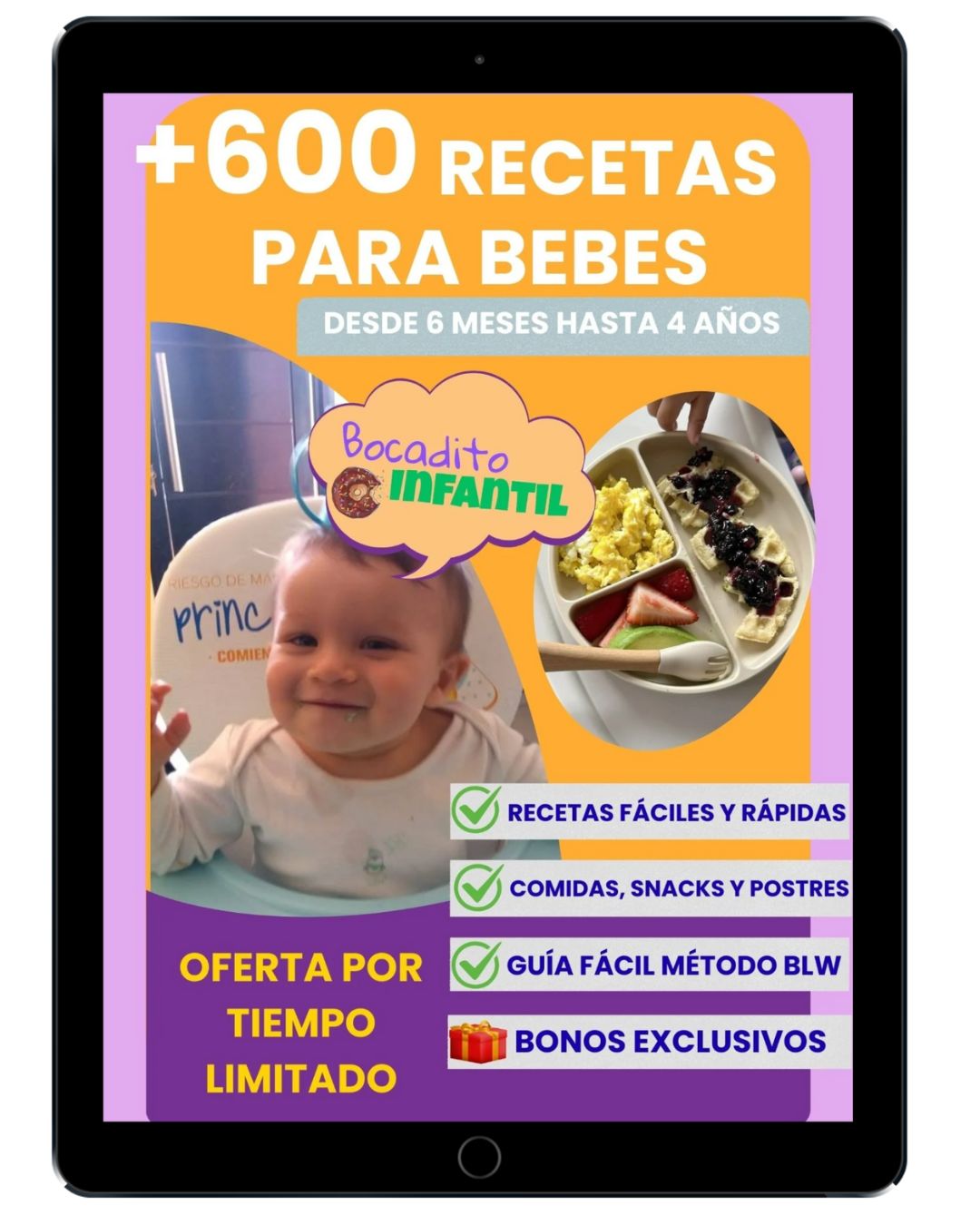 Bocadito infantil-Alimentacion sin Culpa